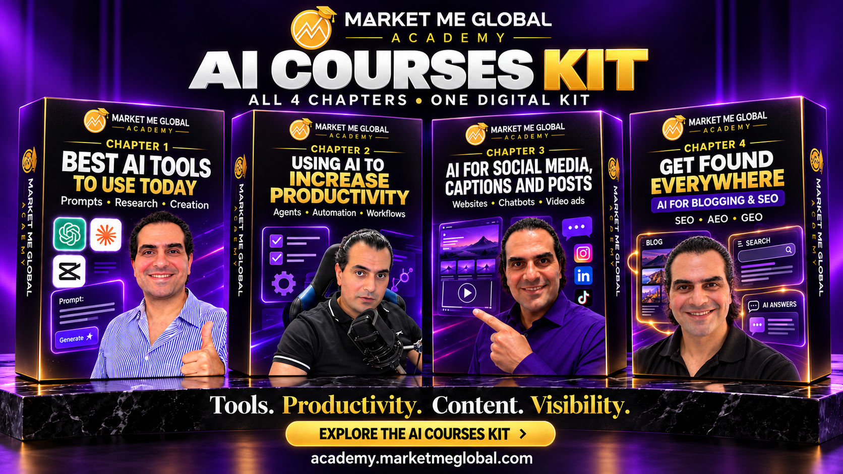 Complete Academy Bundle | All 4 Chapters cover