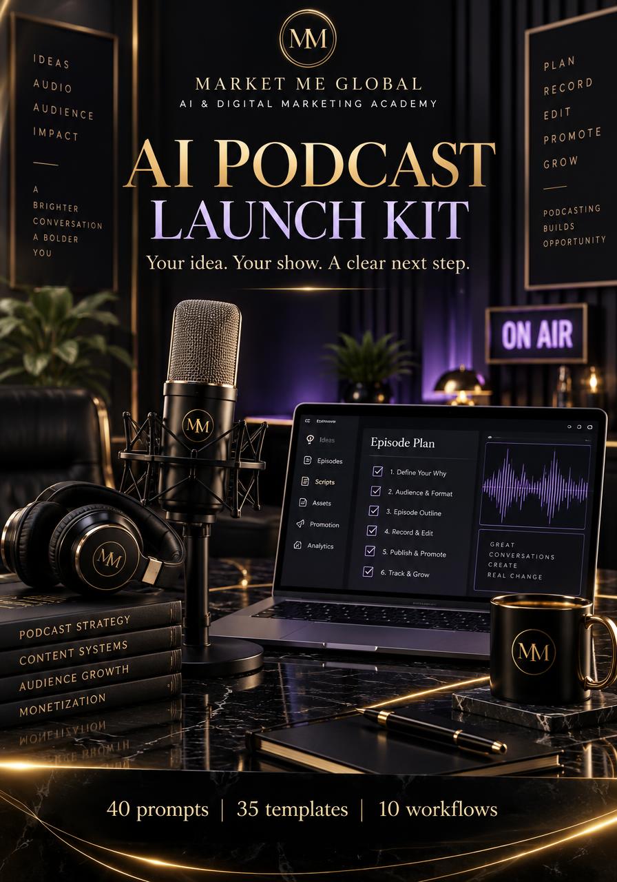 AI Podcast Launch Kit cover