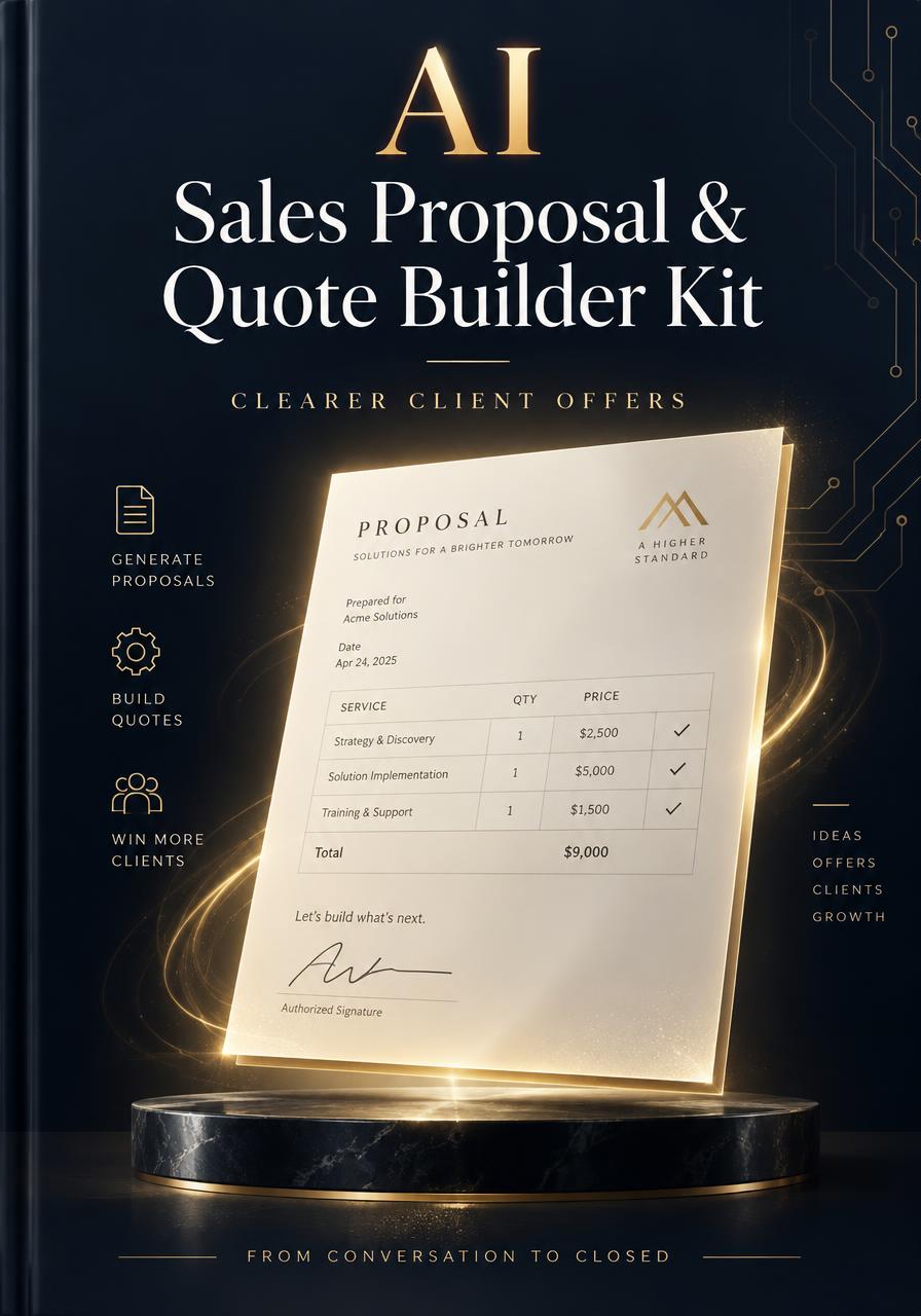 AI Sales Proposal Kit cover